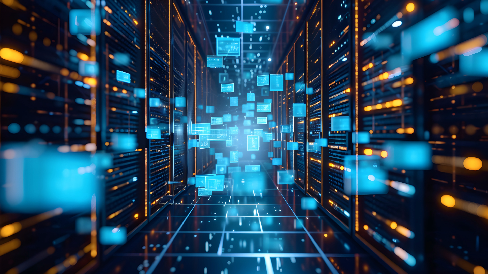 Image of a data room